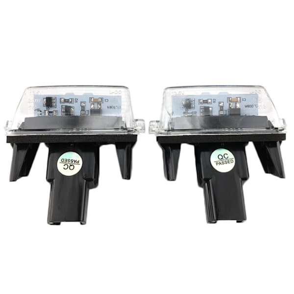 2 STK Hvide LED nummerpladelys til Toyota Camry Yaris