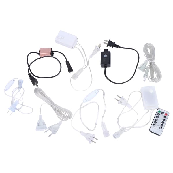 LED lysdæmper 8 tilstande EK-04 controller LED lyskæde netgardin lys A6