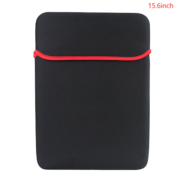 Kaksipuolinen kannettavan tietokoneen pussi suojapussi Neopreeni pehmeä Sleeve T 15.6inch
