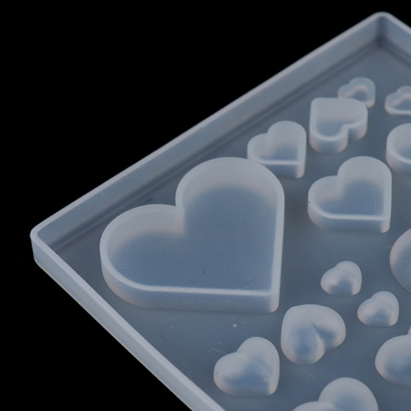 Candy Heart Silikonform Sortiment Resin Cabochon Making