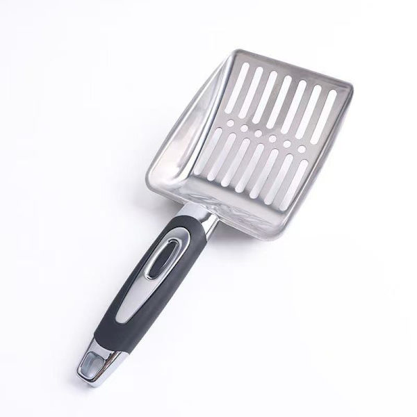 Kattespand i rustfrit stål Silver