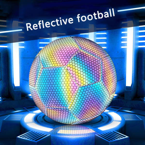 Størrelse 5 Glow In Dark Fodbold Lysende fodbolde Glødende Refl Accessories