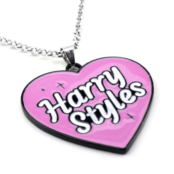 Harry-Styles halskjede for kvinner choker kjeder hjerte anheng nec A4