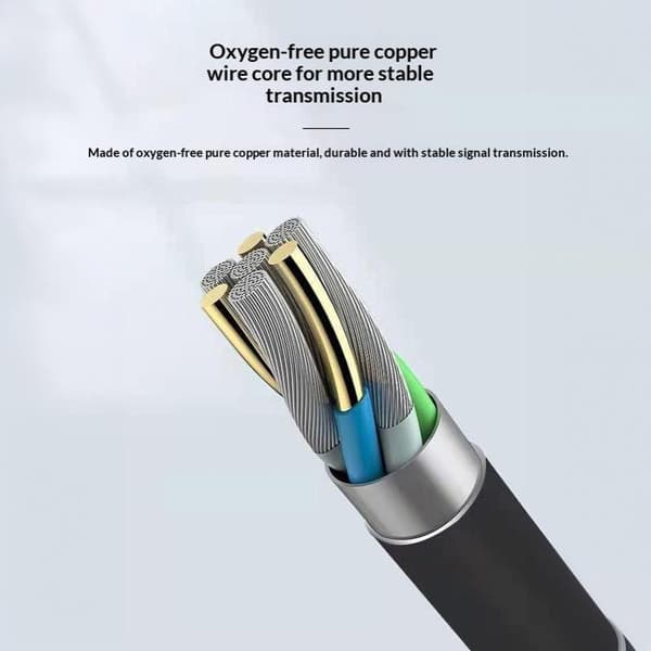 3-i-1 USB-endoskop til OTG Android-telefon 5,5 mm boreskopinspektion 100cm