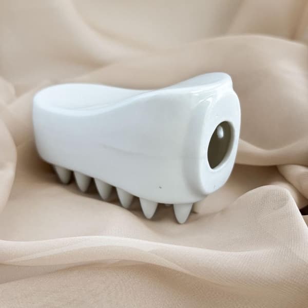 3D Keramisk Gua Sha Massage Ansikte Kropp Lyft Slimmare Hud SPA Mass White