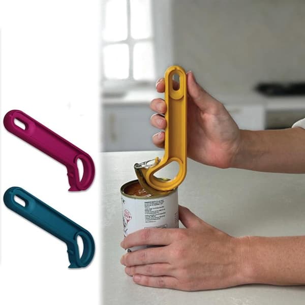 Boksåpner for bokser med trekkfliker forhindrer finger og Rose red