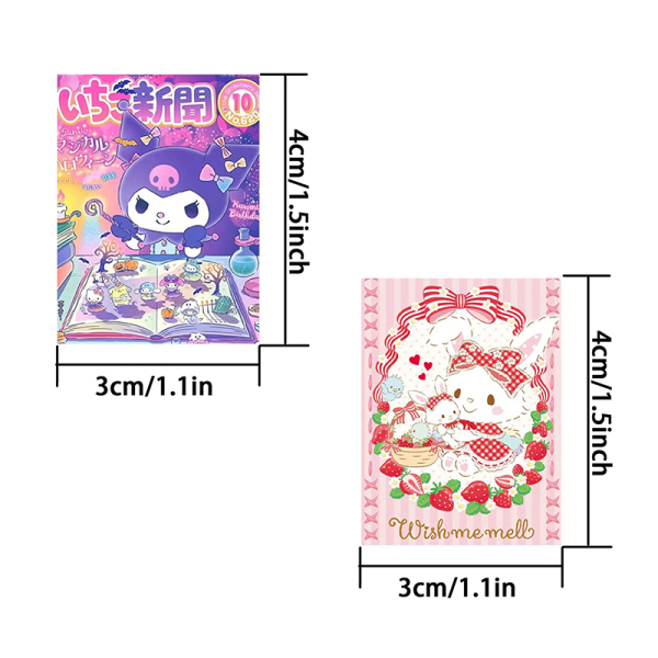 Sanrio Melody Big Ear Dog Kulomi-klistremerke Baking Emballasjeetikett A3