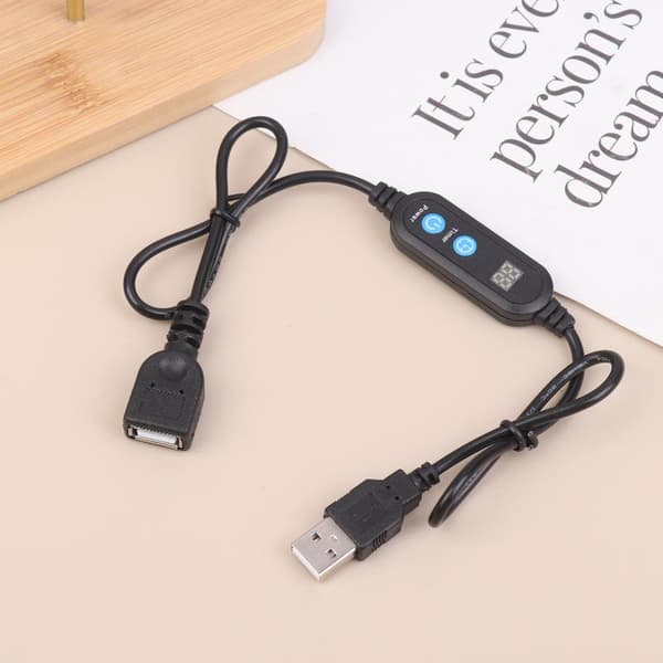 USB nedtellingstimerledning digital timerbryterkabel for LED-stripe 1Pcs