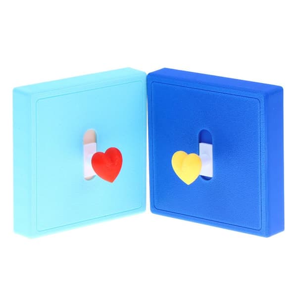 86 Typ Väggströmbrytare Skyddskåpa 3D-printad Hjärtformad De A1