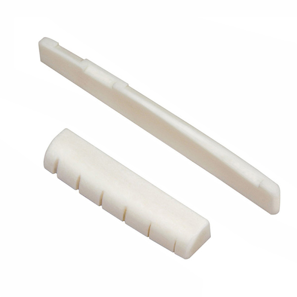 String Guitar Bone Guitar Bridge Pins Sadel Nut Ivory Akustisk