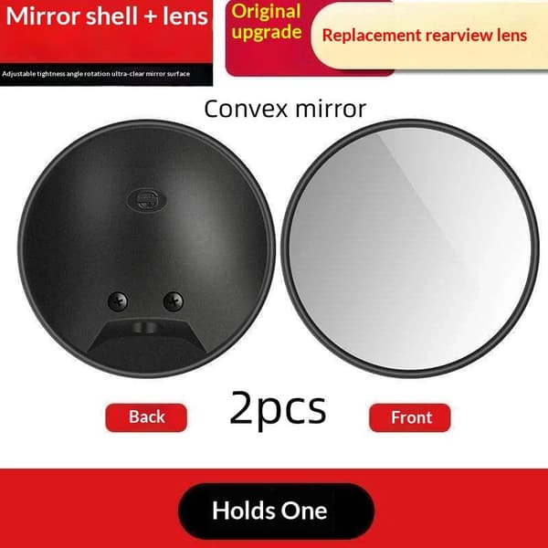 Motorcykelspeglar Universal Styre Motorcykel Backspegel 2pcs plane mirror