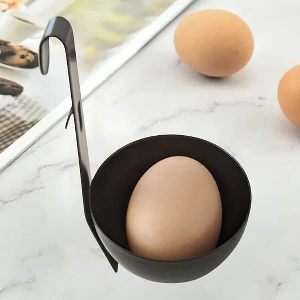 Eggkokerkoppform for steking av egg Øremontert rustfritt stål