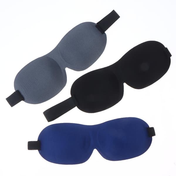 3D Justerbar Sovemaske Med Pustende Design A2