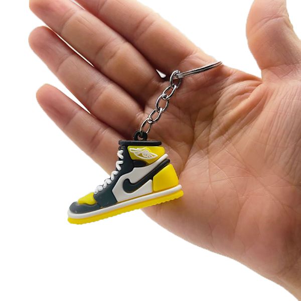 Utsøkte 3D Mini Sneakers nøkkelring Sneakers Fans Souvenir Key A3