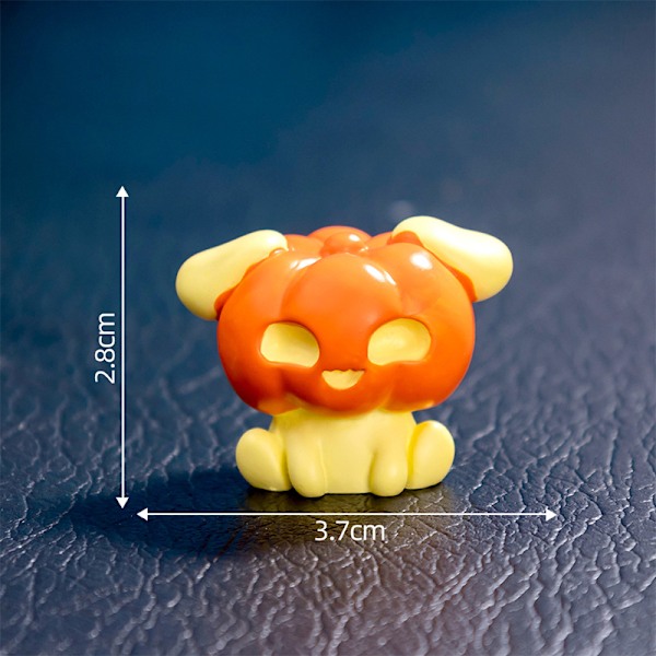 Kreative Halloween Ghost Resin Miniatyr Figurer Ornament Hom 6