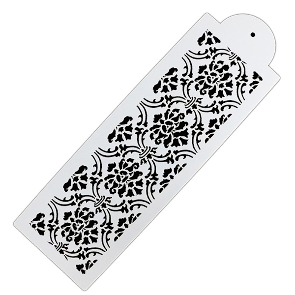 Plast Cookie Cake Stencil Fondant Verktøydekorasjon for Cake We