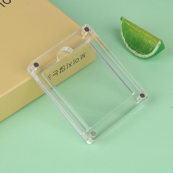 För GAMEBOY GB GBC Tillbehör Game Cassette Box Transparent Di