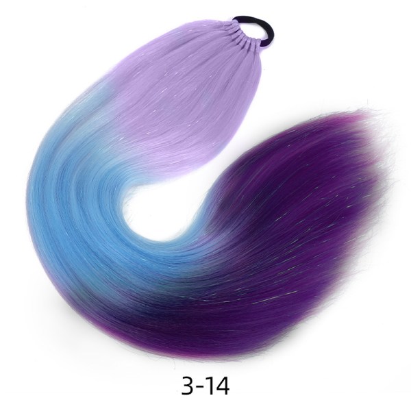26" Ombre Hair Extensions Hair Tinsel til at flette hår på håret Three13