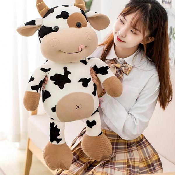 e Cow Plysj Lekedukke Til Kjæresten Barneleker Gaver Plysj 05