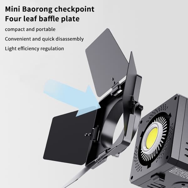 Compuertas Firebladet Lysbarriere For Mini Bowens ZGRL80 Modi