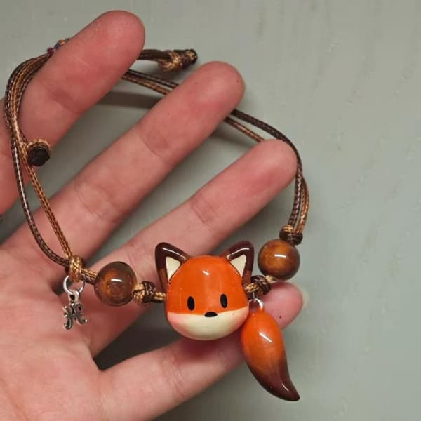 1/3/5 st e Little Fox vävarmband Kreativt djurformat H 1pcs
