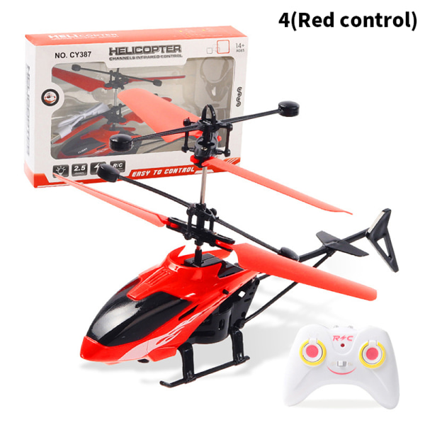 Jousitus RC-helikopterin pudotuksenkestävä induktiojousitus Ai 4(Red control)