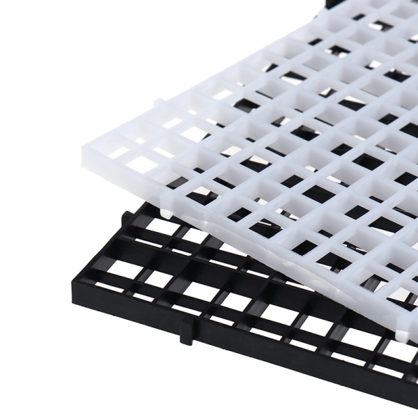 Aquarium Fish Tank Isolasjon Divider Filter Patition Board Net White
