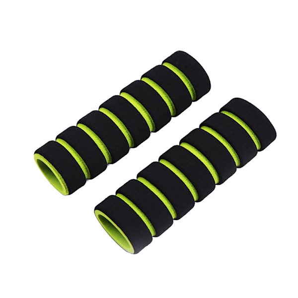 2kpl polkupyörän kahvat EVA Sponge ohjaustangon cover liukueste S Yellow