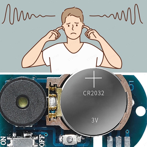 Prank Stuff Mini PCB Lrriterande Noisemaker Calls Of Lnsects An
