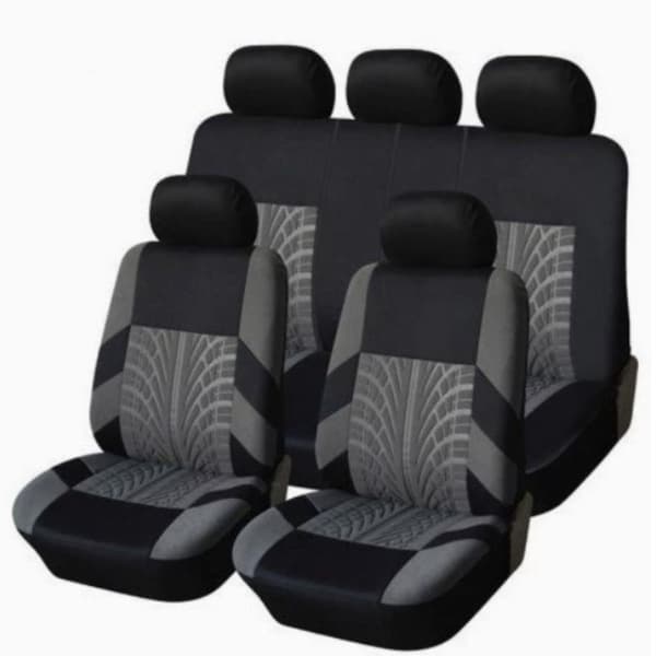 SuperAuto Bilsetetrekk Komplett Sett Bilsetebeskytter Universal 4