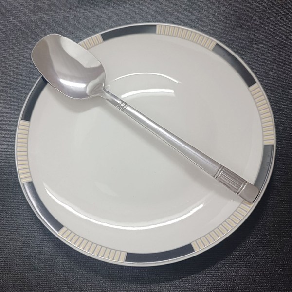 Fortykningsske af rustfrit stål Creative Long Handle Hot Pot S Silver