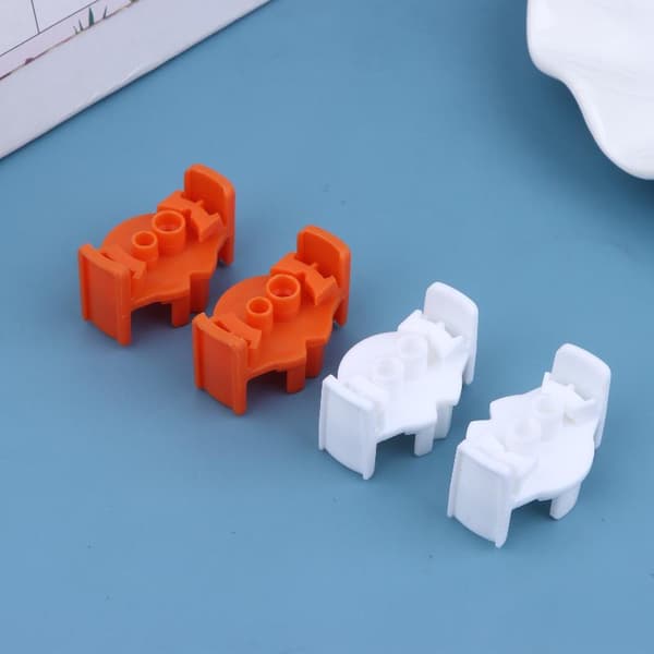 250/490ML 200/400ML Patronblandingsrør Plastadapter Epoxy A2 1Pcs