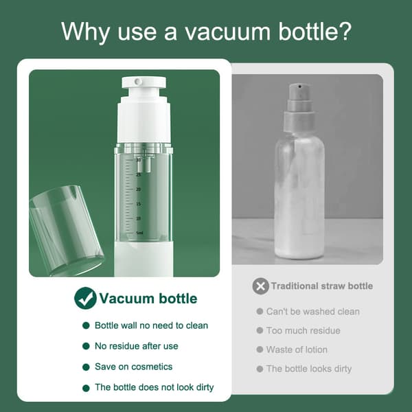 15/30/50 ml AS tyhjiövoide-suihkepullo mitta-asteikolla matkakäyttöön Spray bottle 30ml