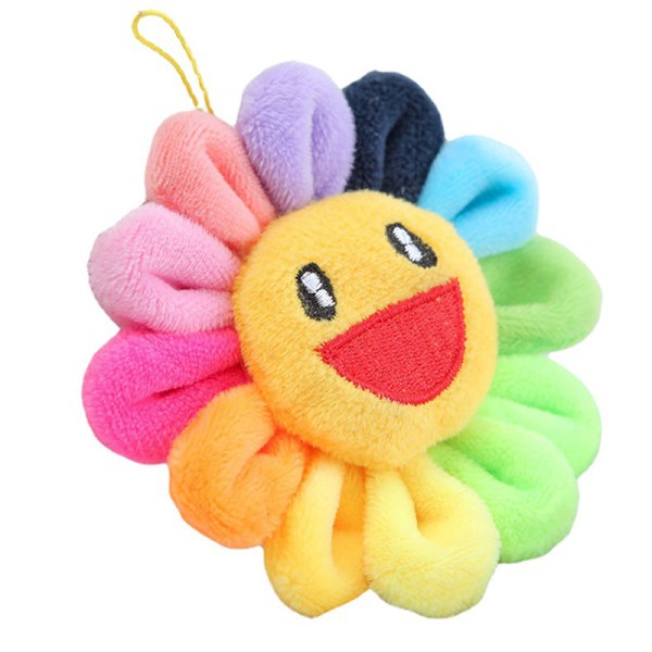 Pehmoiset avaimenperät Sun Flower auton avaimenperä rintakoru auringonkukka-avain 1pc