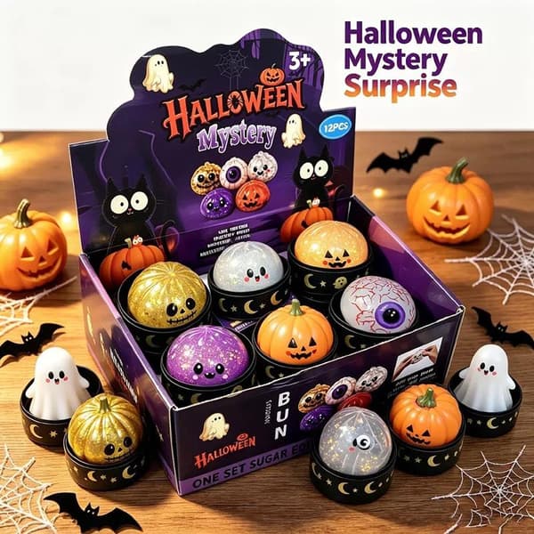Halloween Mystery Legetøj med græskar spøgelse øjeæble designs til A5