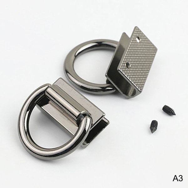 Metaltaske Side Edge Hang Buckle New Style Clip Clasp til DIY Le A3