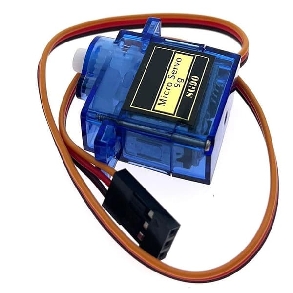 6 sett Sg90 mikro servomotor 3pcs 360 Degree
