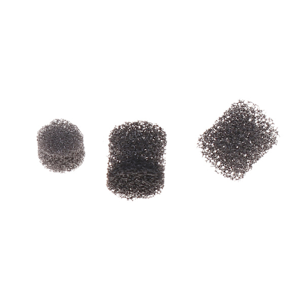 10 stk. DIY-øretelefoner Reparationsdele Øretelefoner Forreste hulrum Tuning Cot 4*3mm high density