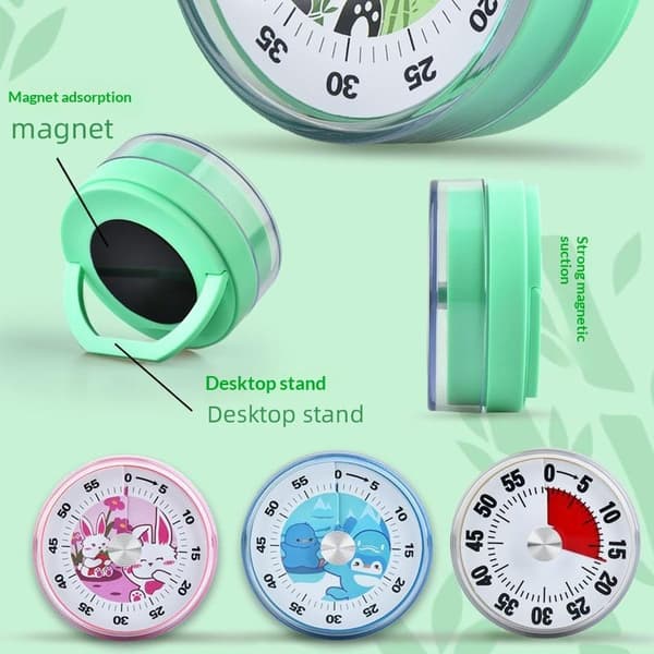 Magnetisk Urtimer Mekanisk Timer Med Høj Alarm Køkken C A2