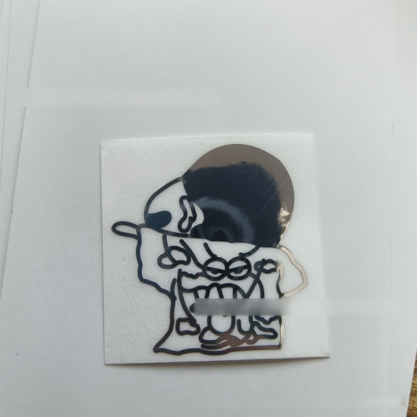 5/6 KPL Crayon Shin-chan Cartoon Cat Dog Matkapuhelin Metal Stic A4-6PCS