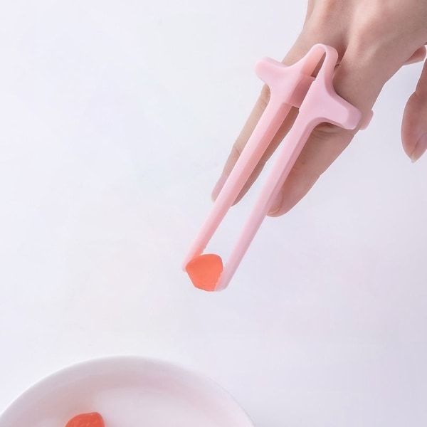 Lazy Finger Snack Holder Pink