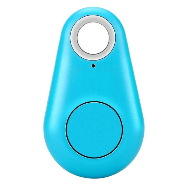 Vanndråpe Bluetooth Anti-tapt Tracker Toveis kjedeobjektfinne Blue