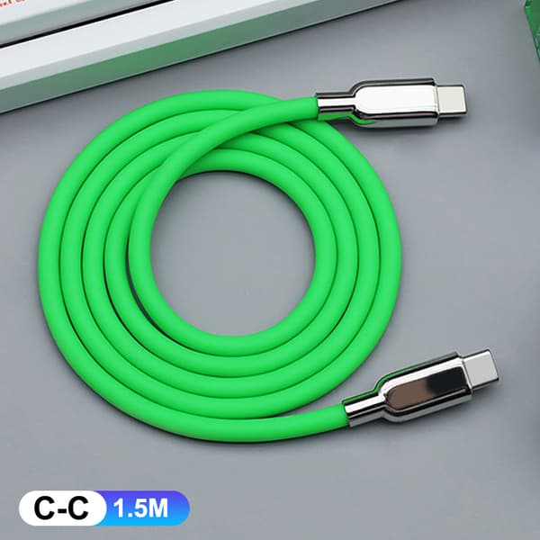 240W PD3.1 Flytende Silikon USB C Type-C Hurtigladekabel 15 A14
