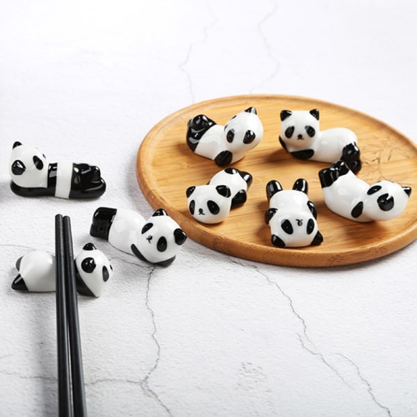 stick Rest e Keramiske pinner Mat Panda Shape Servise Rest 8