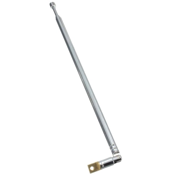 Erstatning 60 cm FM-antenne Radio Bærbar 6 Sektioner TV-antenne