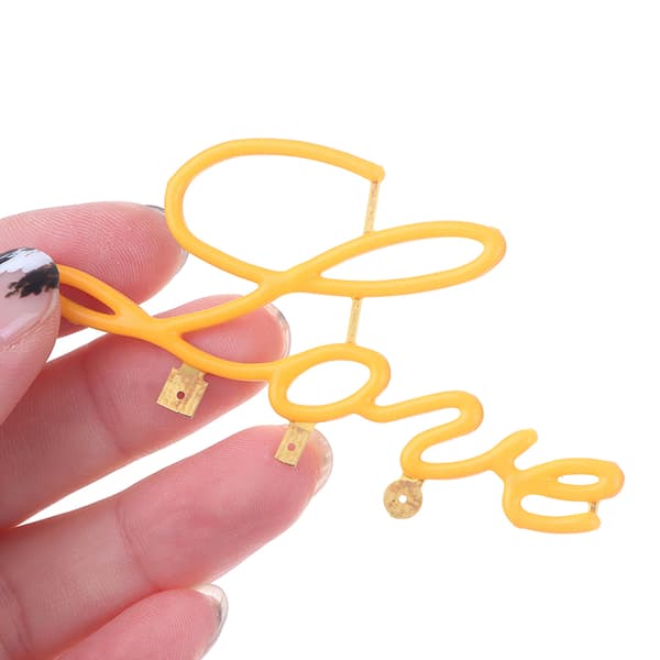 3V LED Edison Letter LOVE Filament Candle Diode Decoration Light