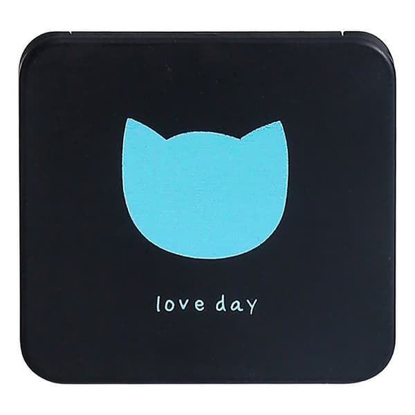 Sammenleggbart sminkespeil Mini Square Makeup Sminkespeil Portabl A1