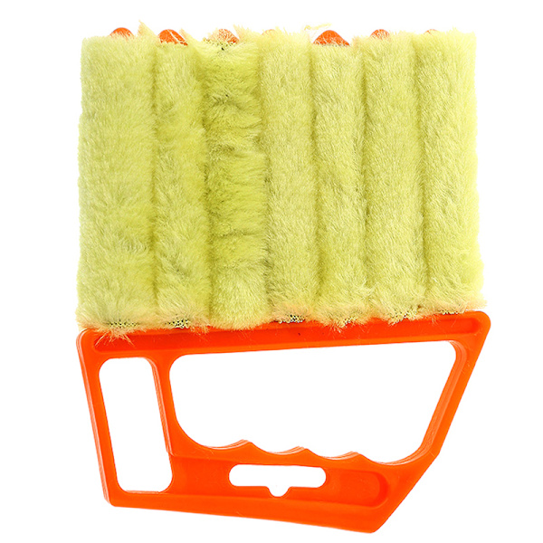 Blindbladsrengöringsduk Fönsterrengöringsborste Användbar Microfi Orange