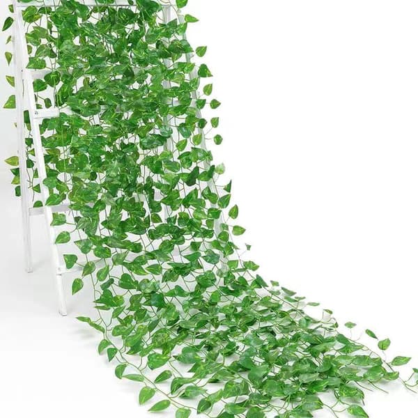 Kunstige hængeplanter, potteplanter, falsk eukalyptus, Boston A4