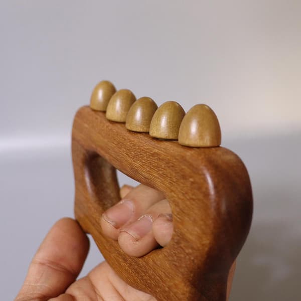 Træterapi Massagebræt Lymfedrænage Træmassager M